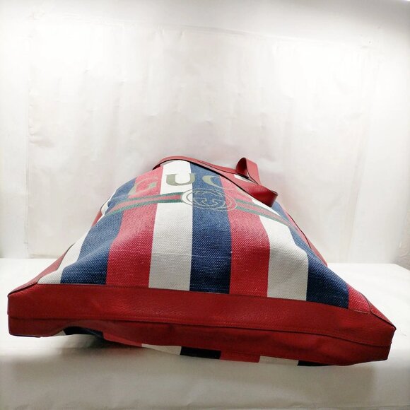 Gucci Tote Bag Red Canvas mon-875-091325 - Picture 5 of 16